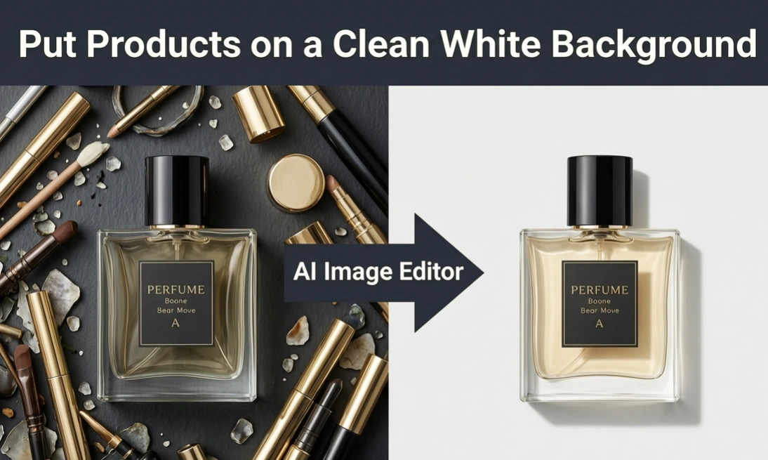 Put Products on a Clean White Background