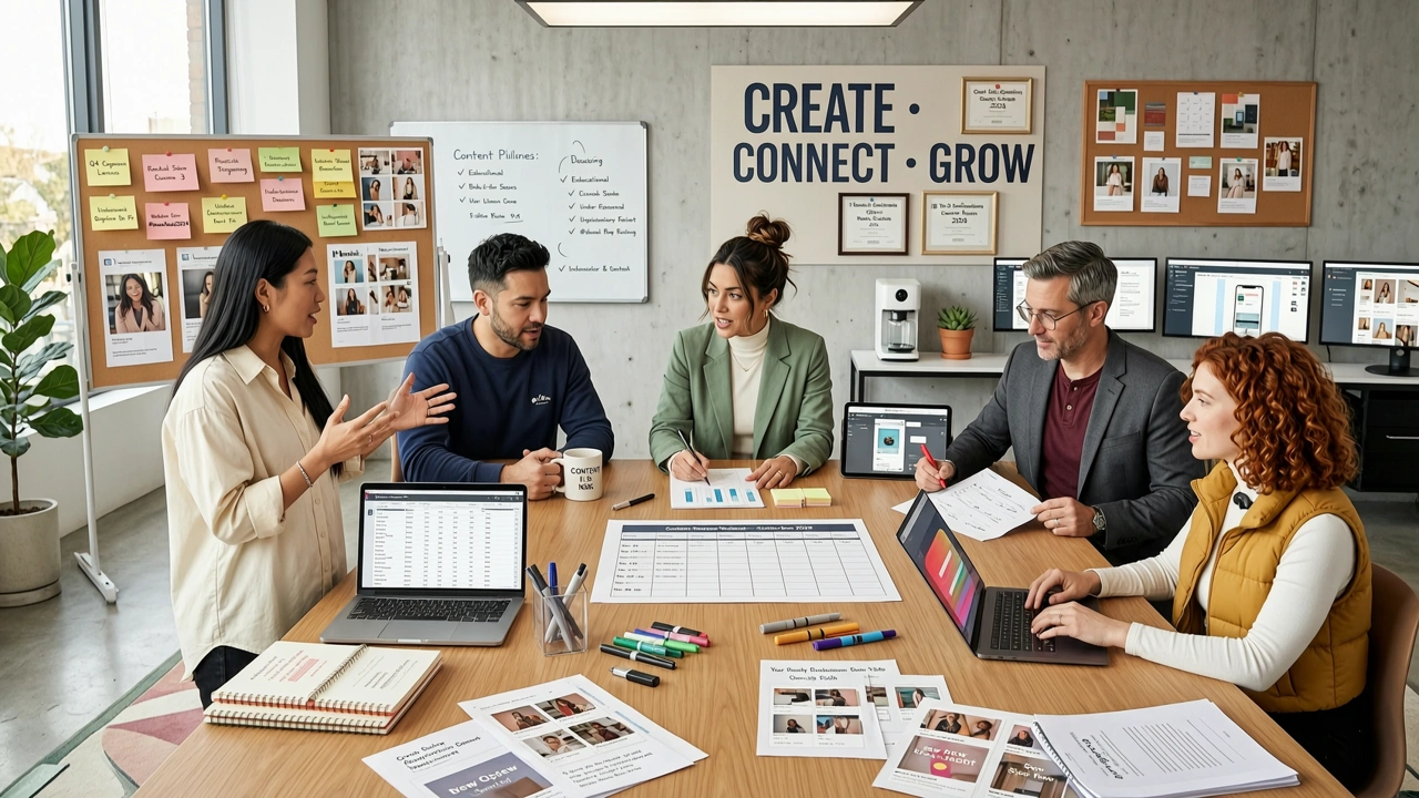 Content Creators and Social Marketers
