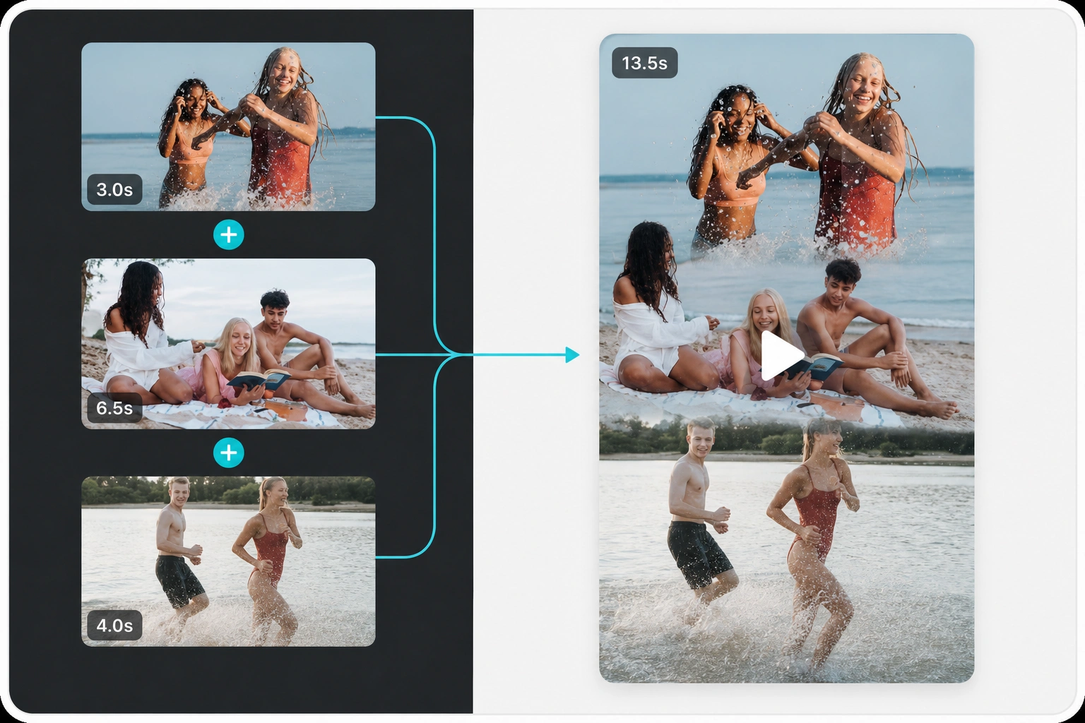 Merge Video Clips Online From Mixed Formats